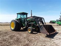 1976 John Deere 4430 2WD Tractor With Westendorf TA46 Loader 