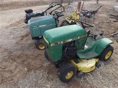 John Deere 116 Lawn Tractors, Roto-tiller & Buffer 