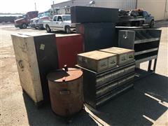 Parts Bins & Waste Can 