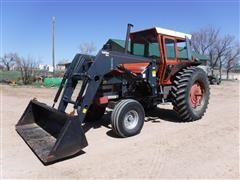 1968 Massey Ferguson 1130 2WD Tractor W/Loader 