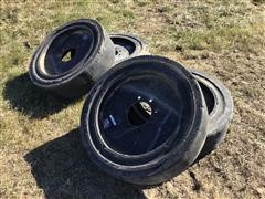 Brawler Industrial 33X6X8 Rubber Skid Loader Tires 