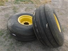 Firestone 16.5-16.1 Tires On JD Rims 
