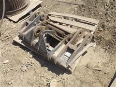 John Deere Payloader Quick Attach Bracket 