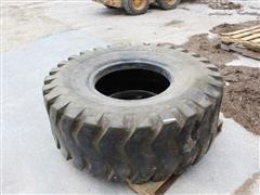 Wheel Loader Tire Take Off 