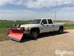 2007 GMC Sierra 2500 HD 4x4 Crew Cab Pickup W/Western 8’6” V Snow Plow 