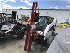 Shaver HD-10 Post Pounder Skid Steer Attachment 