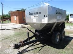 Adams Fertilizer Spreader Trailer 