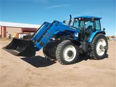 2005 New Holland TM190 MFWD Tractor & Loader 