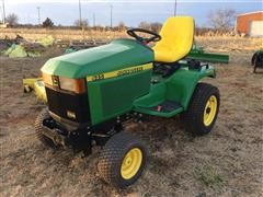 2001 John Deere 445 AWS Lawn & Garden Tractor W/60” Deck 