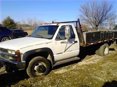 1999 Chevrolet K3500 Flatbed Truck 