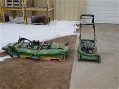 John Deere 62D Mower Deck And JA62 Push Mower 