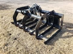 Root Grapple Skid Steer Attachment 