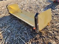 Snow Pusher Skid Steer Attachment 