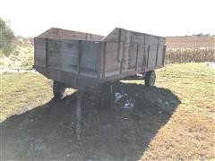 Heider Dump Wood Wagon Grain Cart 