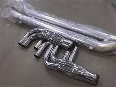 Universal Chevrolet 1970 - 1994 Side Pipes And Header Tubes 