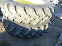John Deere/Goodyear Dual Tires And Rims 