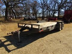 Holt 18' T/A Flatbed Trailer W/2' Dovetail 