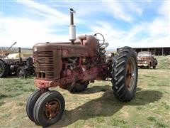 1952 Farmall Super M 2WD Propane Tractor 