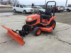 2011 Kubota BX2660 4WD Garden Tractor W/Mower & Front Blade 