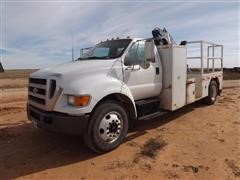 2005 Ford F650 Boom Truck 