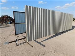 2017 Shop Built Portable Livestock Windbreak 