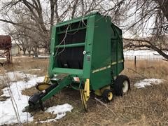 1990 John Deere 535 5X6 Round Baler 