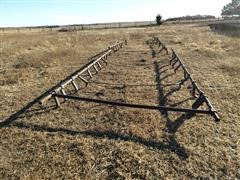 Round Bale/Hay Trailer Bed Rack 