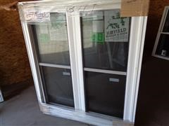 HayField Mfg 801 Series 3 - Double Hung Double Pane Vinyl Windows Various Size 