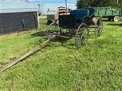 Hard Top Horse Drawn Buggy 