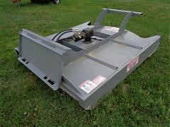 2018 Brute 6' Rotary Mower Skid Steer Attachment 