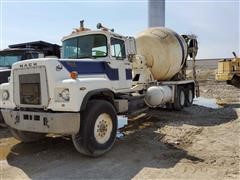 1985 Mack RS685LS T/A Transit Mixer Truck 