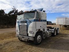 1987 Freightliner T/A Cabover Truck Tractor 