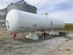Bulk 12,000-Gal Anhydrous Storage Tank W/Pump & Riser Unit 