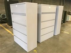 5 Drawer Lateral Filing Cabinets 