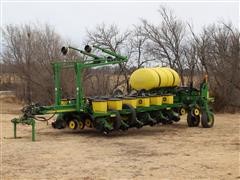 2008 John Deere Max Emerge XP 1770 NT Fertilizer Frame 16 Row Planter W/Liquid Fertilizer 