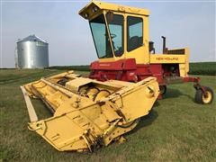 1982 New Holland 1116 Self-Propelled Windrower W/Swather 
