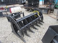 2017 74" Heavy Duty Grapple Skid Steer Attachment 