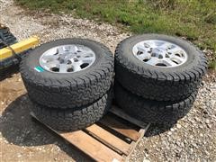 Aluminum Wheels & LT27570R18 Tires 