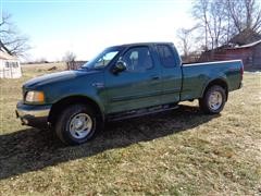 2000 Ford F150 XLT Extended Cab 4 Door 4WD Pickup 
