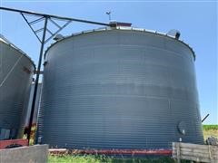 7 Ring 42' Diameter Grain Bin 