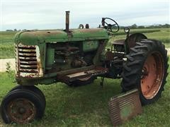 Oliver 88 2WD Tractor W/Corn Picker & Wagon 