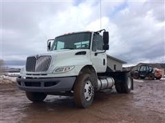 2012 International Dura Star 4400 Flatbed Truck 