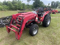 2019 Mahindra 1626S Compact Utility Tractor W/Loader 