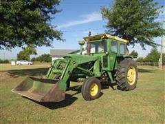 1968 John Deere 4020 2WD Tractor With Loader 