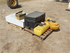 Tool Boxes & Under Ground Sprinkler Parts 