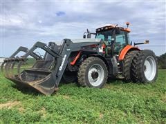 2006 AGCO DT180A MFWD Tractor W/Loader 