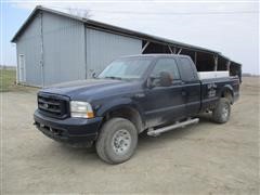 2004 Ford F250 XLT Super Duty 4X4 Extended Cab Pickup 