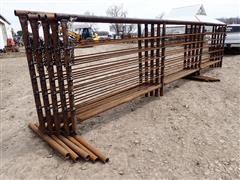 D&S Tall Heavy Duty Freestanding Livestock Panels 