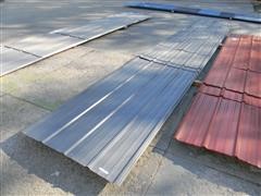 Pro Panel Charcoal Gray Construction Metal Sheets 