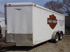 2000 Nation T/A Enclosed Trailer 